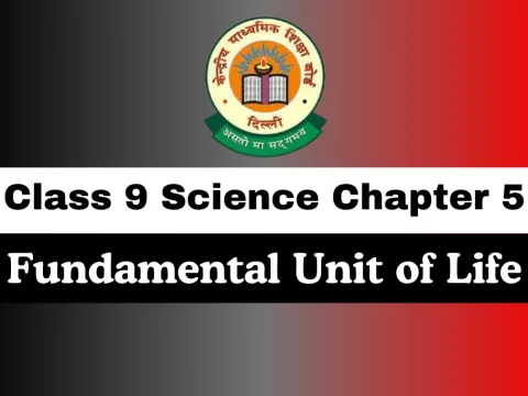 Class 9 Science Chapter 5 Fundamental Unit of Life MCQs Online Test